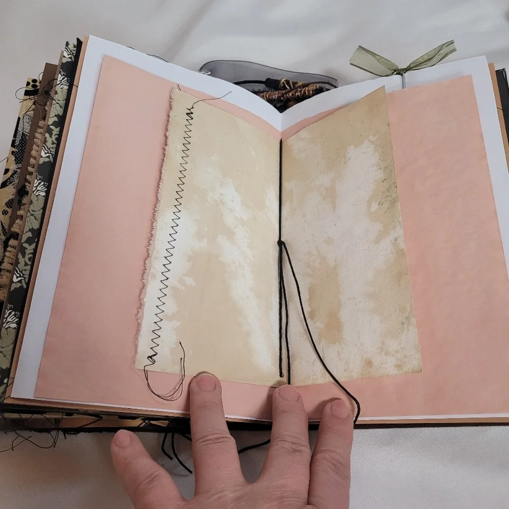 Junk Journal Handcrafted Handmade 160 Page